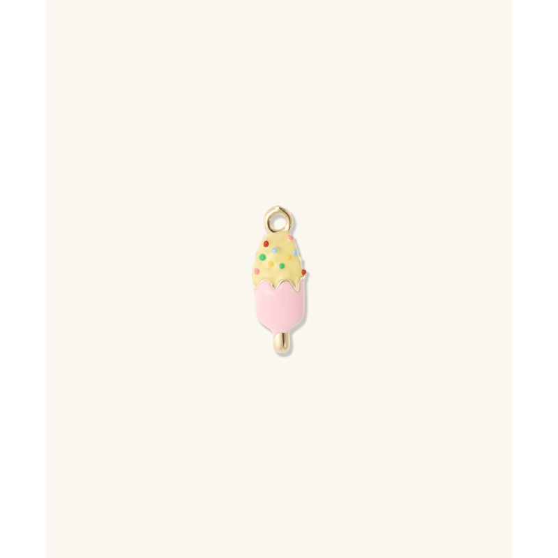 Candy Cone charm Gold charm