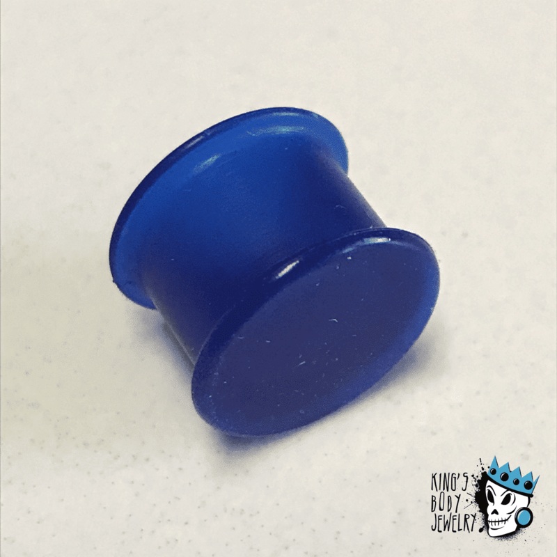 KAOS Cobalt Blue Hollow Plugs – EXCLUSIVE COLOR (10 gauge – 1 inch) 10 g