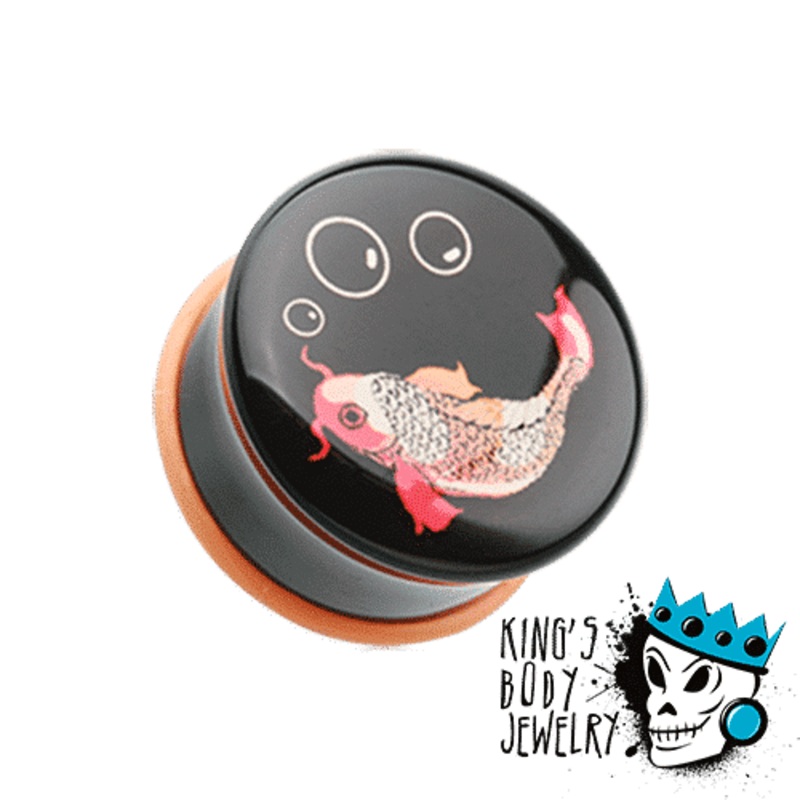 Koi Fish Plugs (2 gauge – 1 inch) 2 g