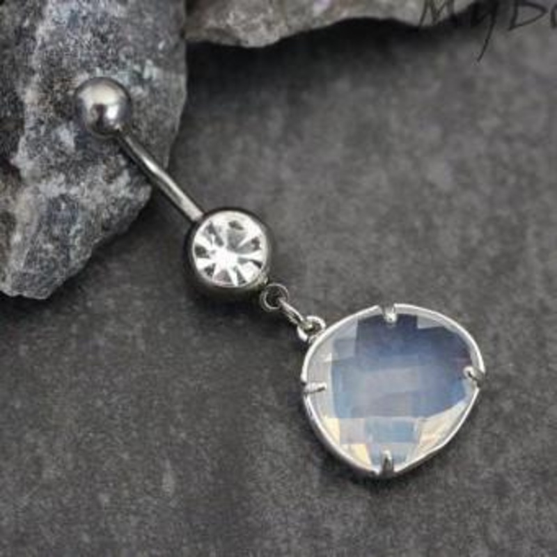 Precious Belly Jewelry in Opalite