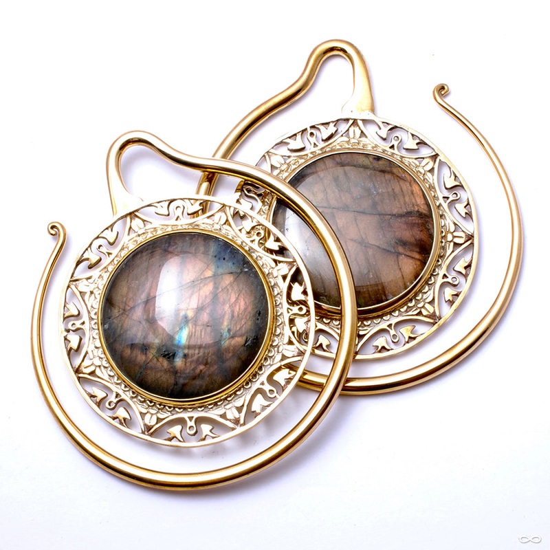 Puj Ju Circles with Labradorite from Diablo Organics