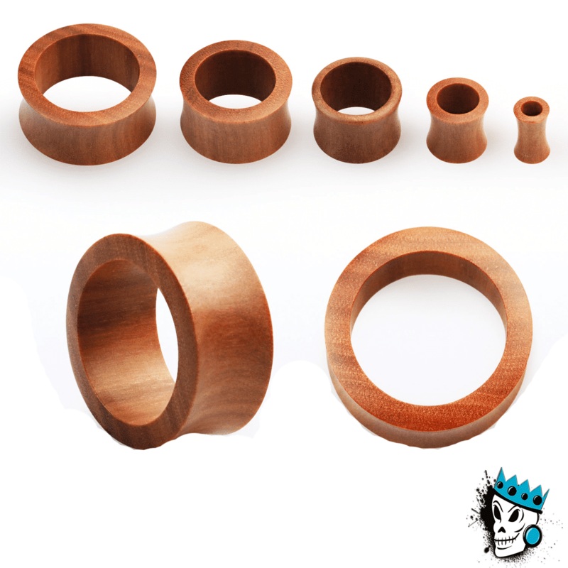 Sawo Wood Tunnels (8 gauge – 2 inch) 8 g