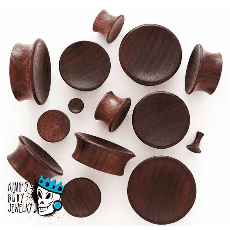 Sono Wood Mayan Flare Plugs  (6 gauge – 1 & 1/16 inch) 6 g