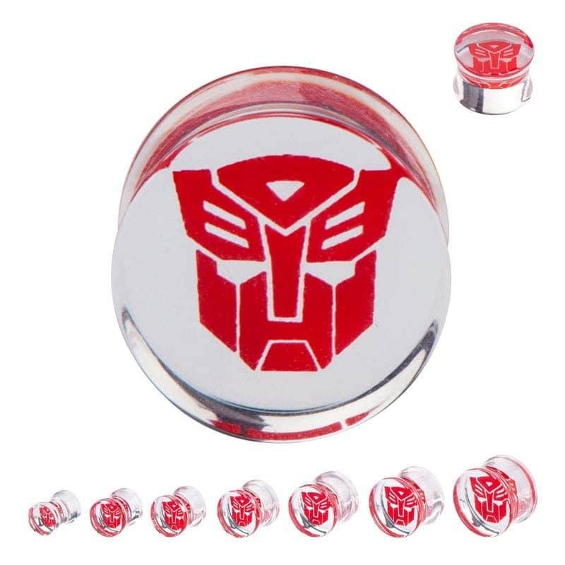 Transformers Autobot Plugs (2 gauge – 5/8 inch) 2 g