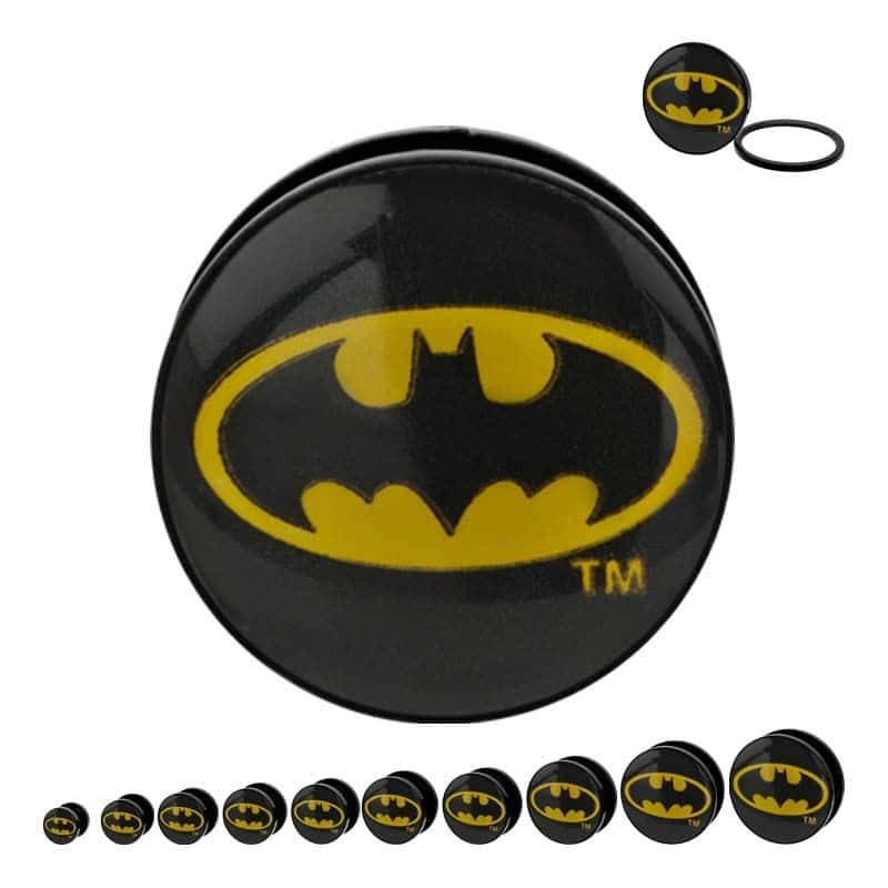 Batman Plugs (5/8 inch) 5/8 inch