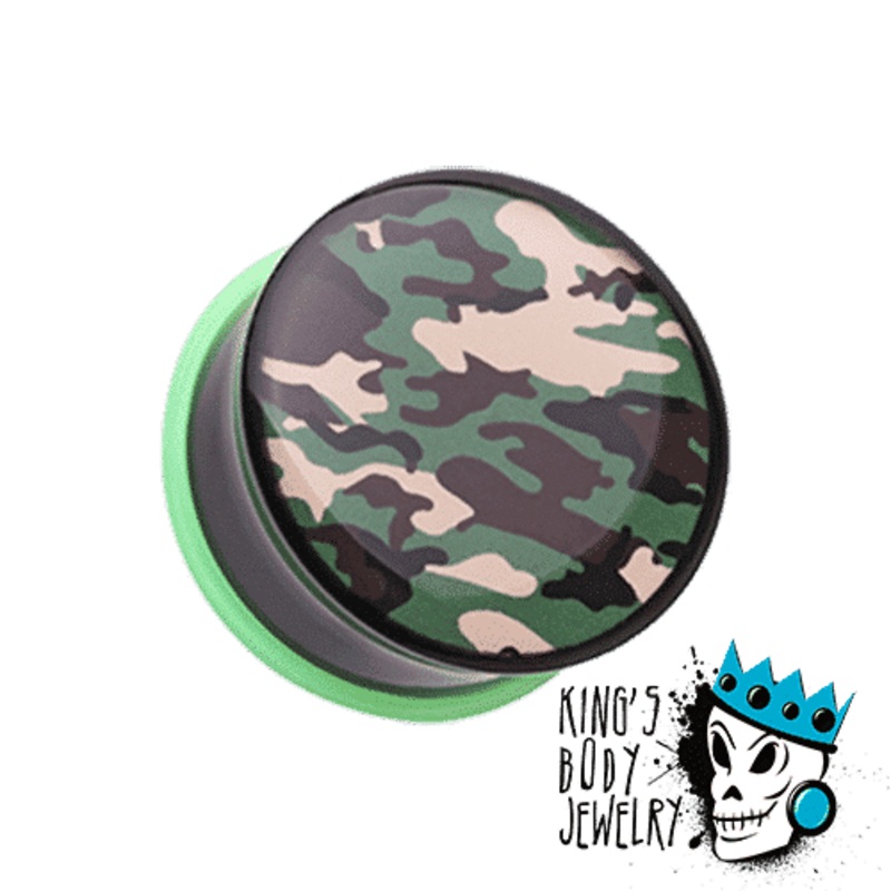 Camo Plugs (2 gauge – 1 inch) 2 g