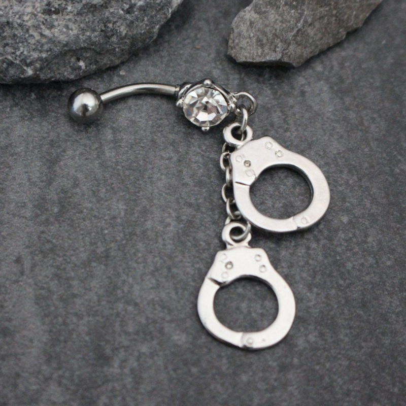 Handcuffs Belly Jewelry