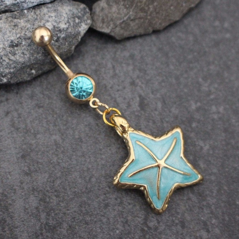 Lula Starfish Belly Button Rings