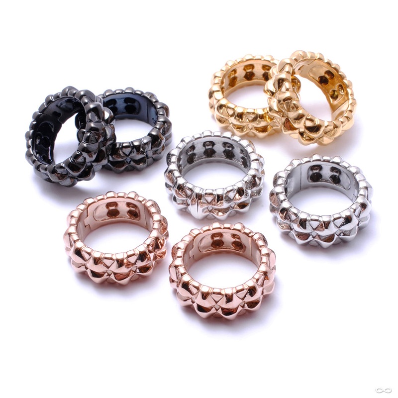 Portal Weights from Tether Jewelry Obsidian