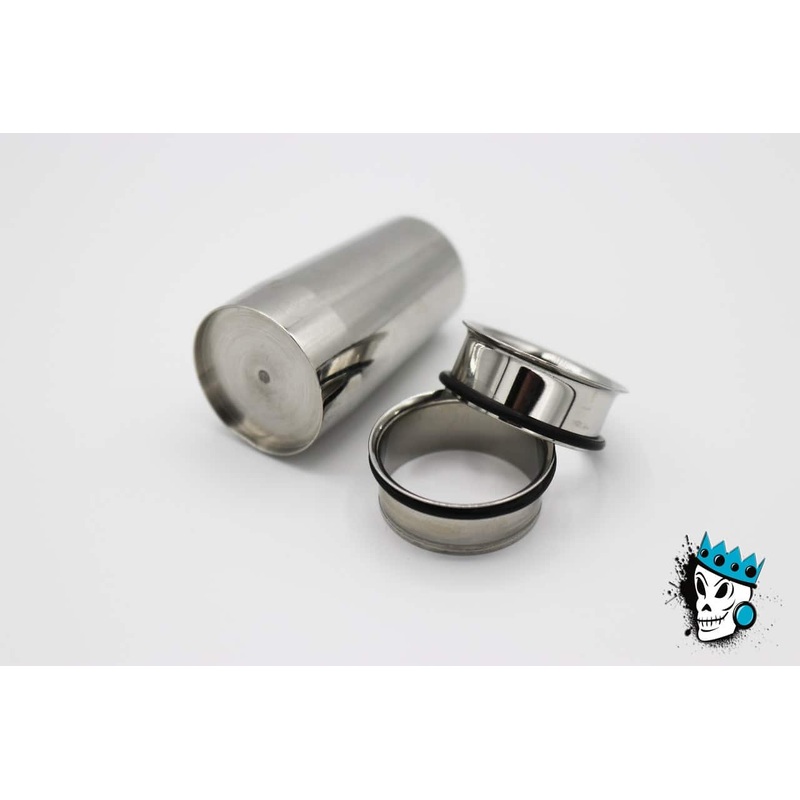 Tunnels & Concave Taper Kit (14 gauge – 1 inch) 14 g