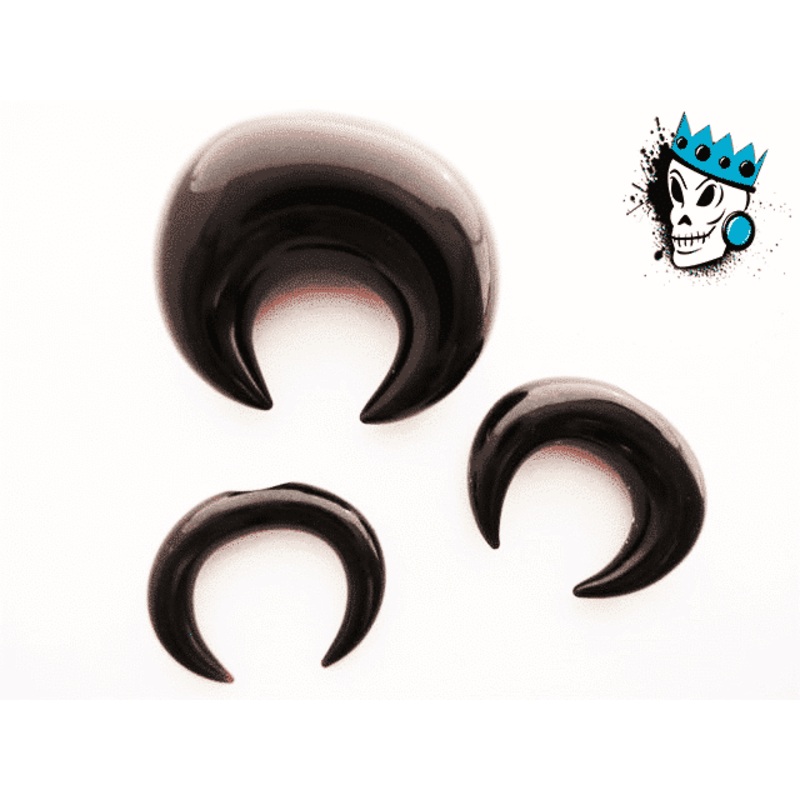 Gorilla Glass Black Pinchers (14 gauge – 1/2 inch) 14 g