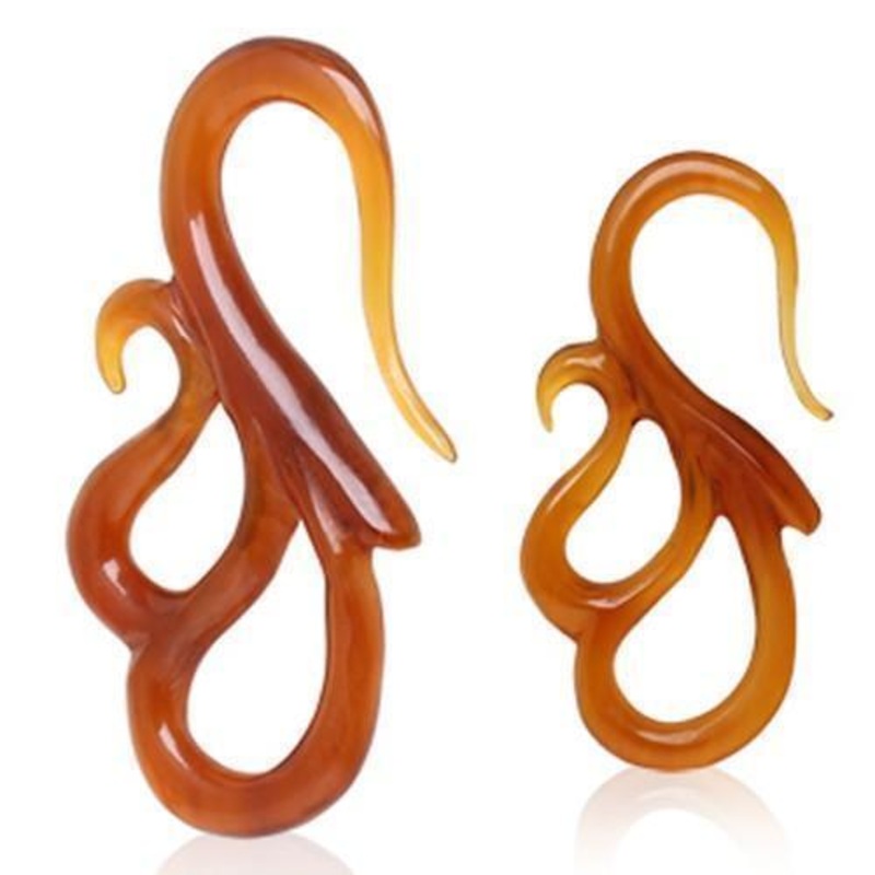 Horn Swirl Taper 6G-2G 6mm(2G)