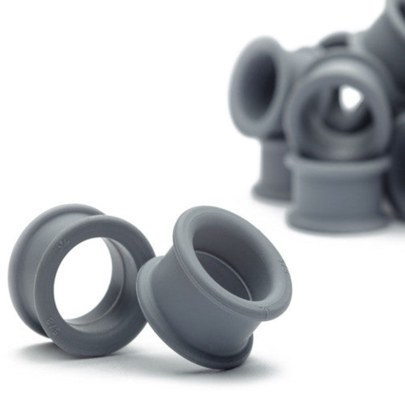 KAOS Gray Tunnels (6 gauge – 1 inch) 6 g