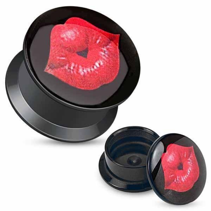 Acrylic Lips Plug 4mm(6G)