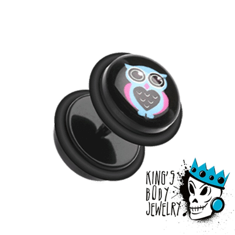 Blue Owl Fake Plugs (16 gauge) 16 g