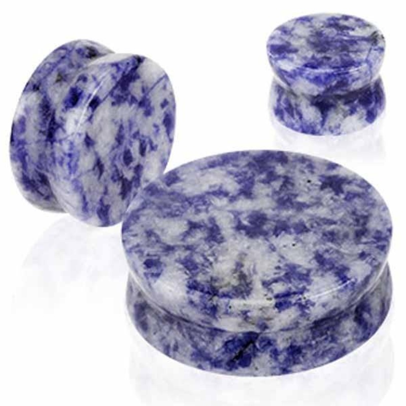 Blue Stone Plug 8G-1″ 3.2mm(8G)