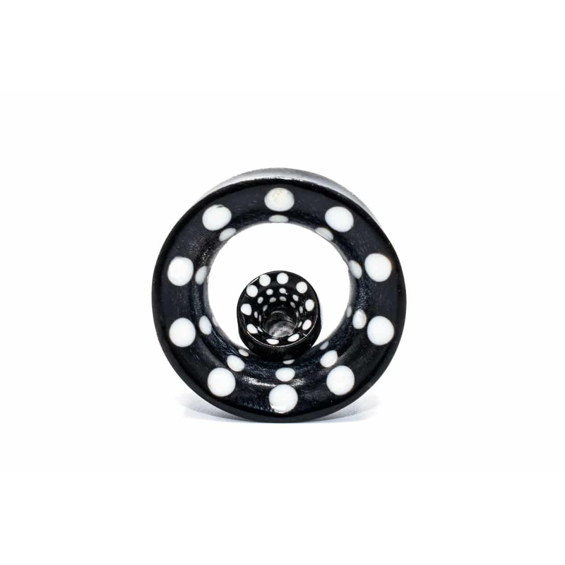 Dotted Horn Eyelets (2 gauge – 21 mm) 2 g