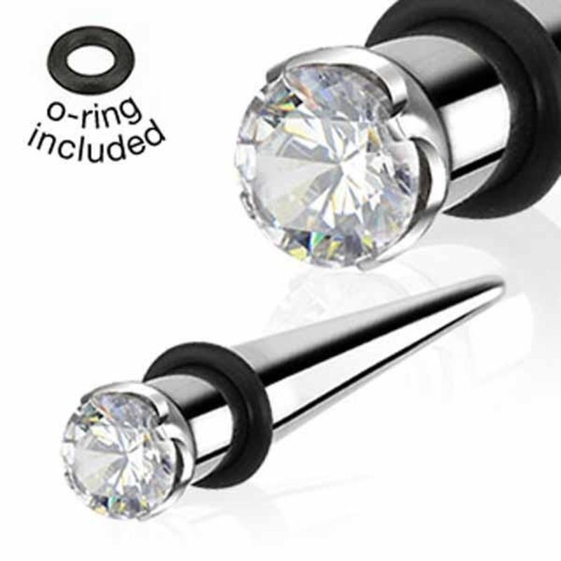 Gem Straight Taper 6G-0G 4mm(6G)