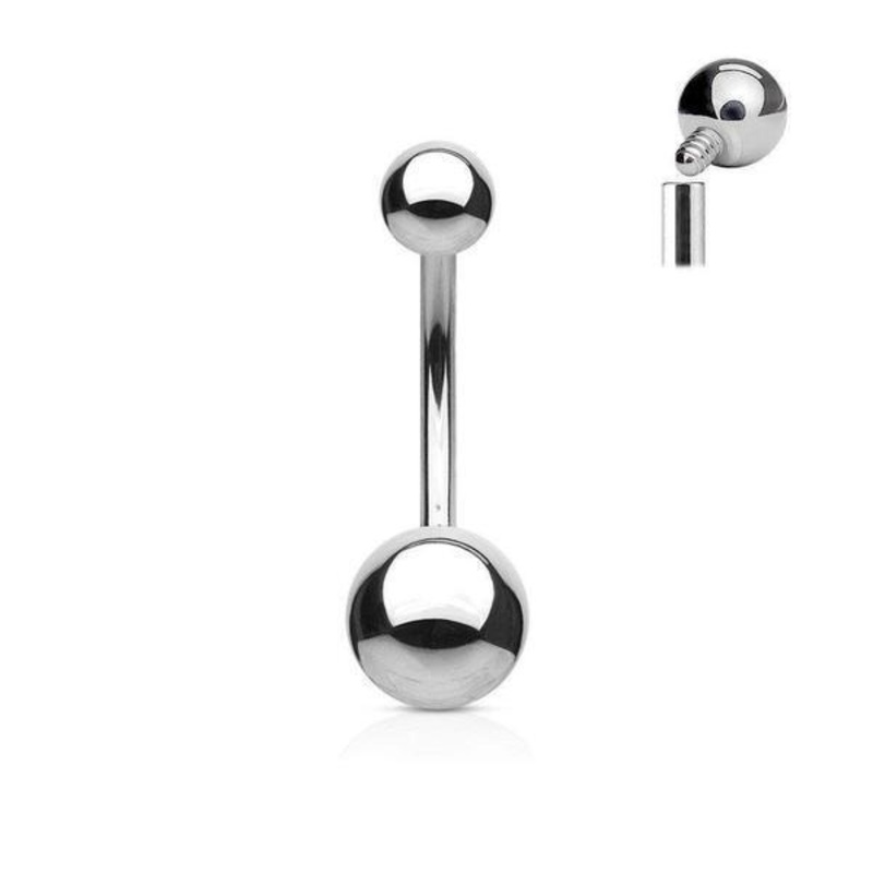 I.T. Belly Bar 16G 14G 16G 6mm 3x5mm