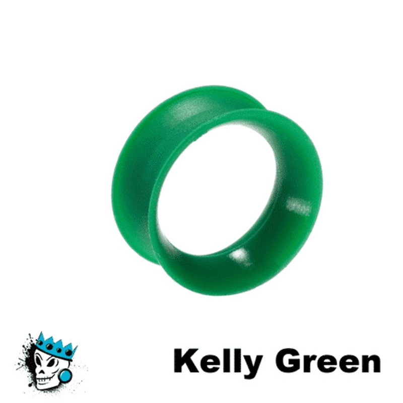 KAOS Kelly Green Skin Eyelets – Exclusive Colors (10 gauge – 1 inch) 10 g
