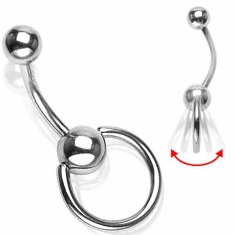 Ring Belly Bar 14G 11mm
