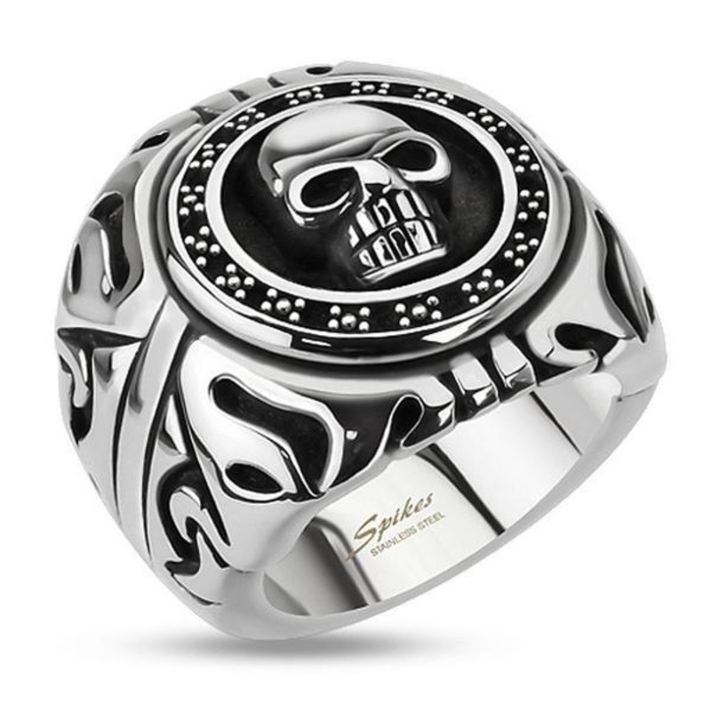 Skull Shield Ring Size 10 (62.1mm)