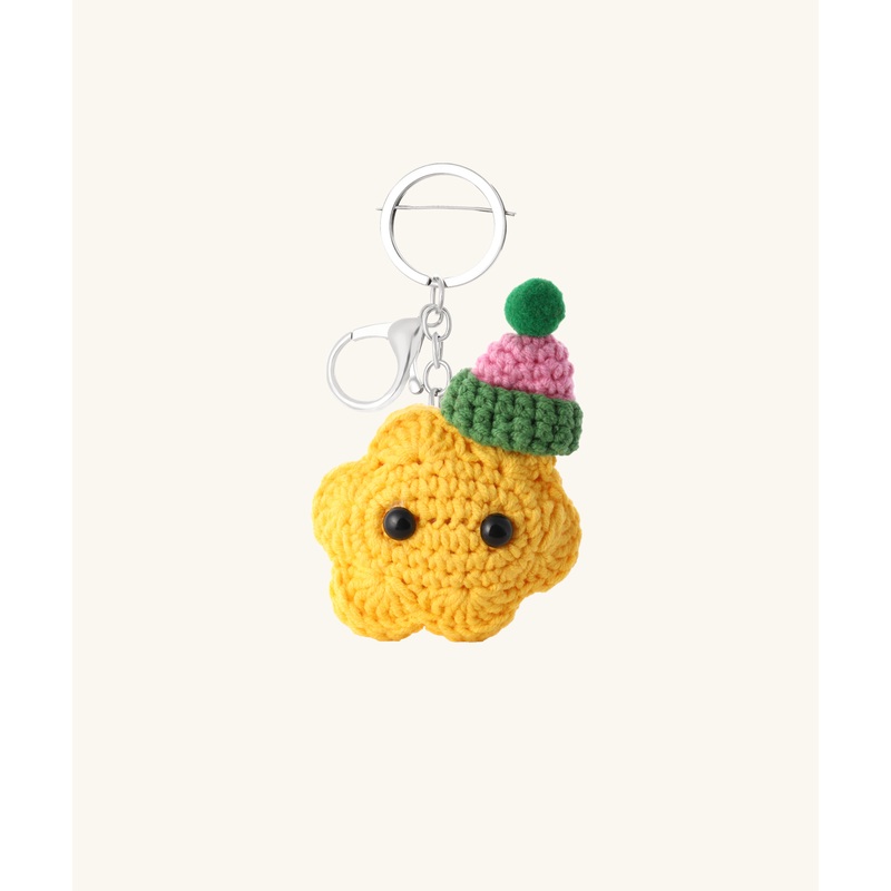 Starry Hat Keychain