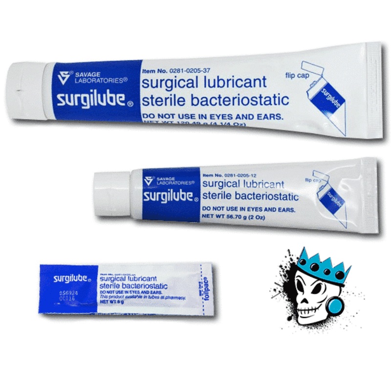 Surgilube, Ear Stretching Lubricant 3G FOLIPAC