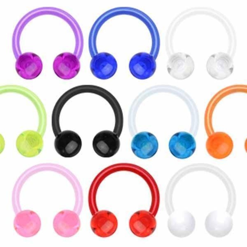 Bioflex Horseshoe 16G 14G 16G Green