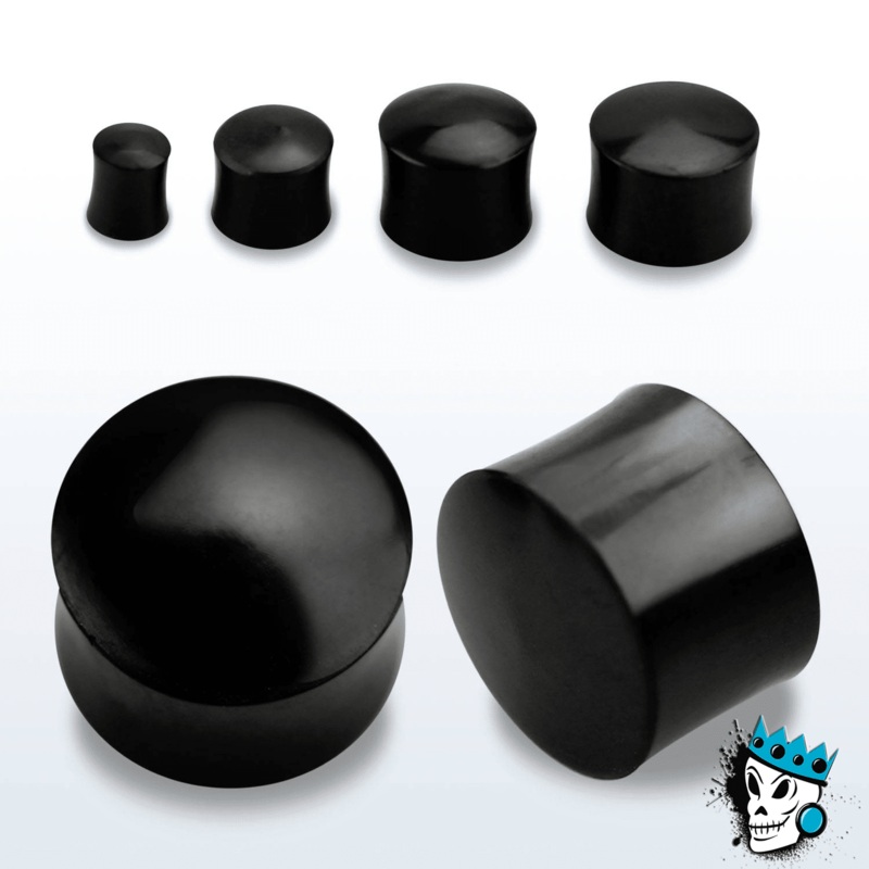 Buffalo Horn Plugs (8 gauge – 1 inch) 8 g