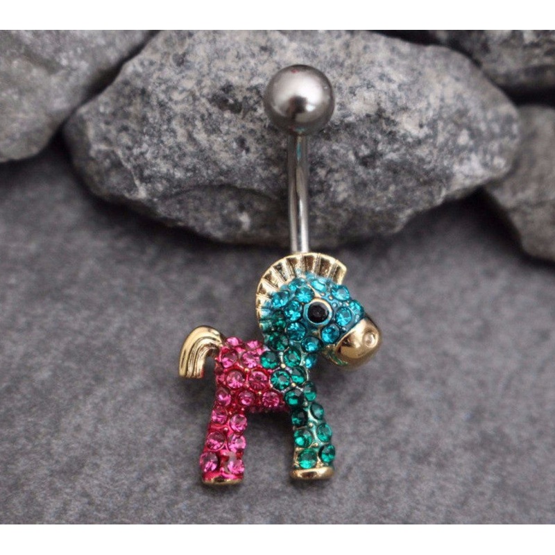 Horse Belly Ring