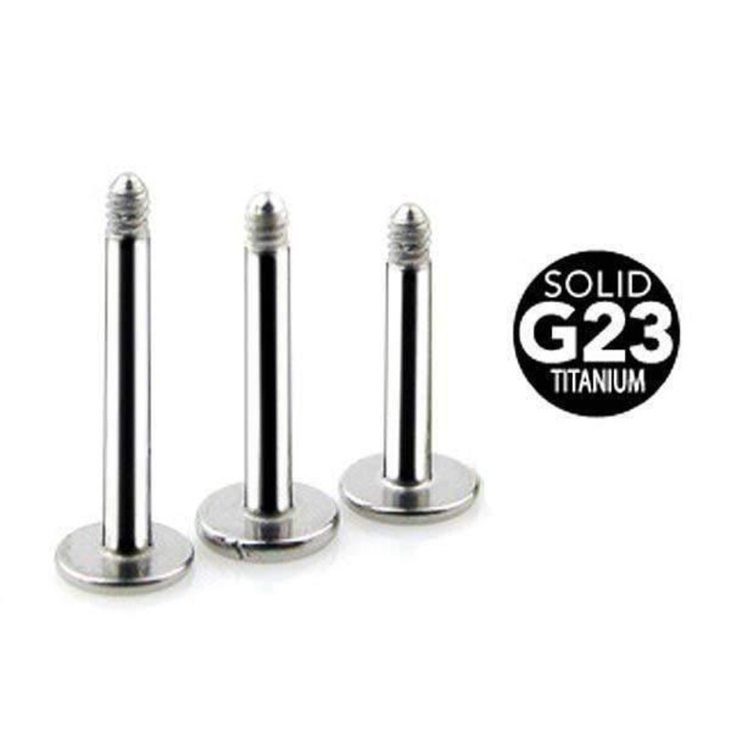 Titanium Labret Bar 16G 14G 16G 6mm