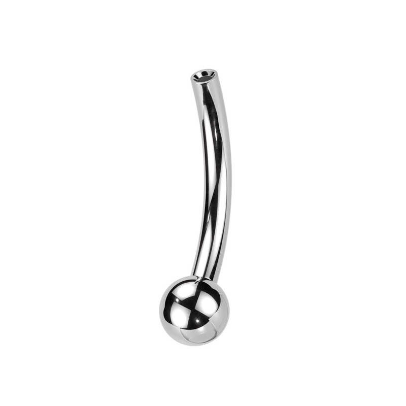 Titanium Threadless Curve Bar 18G 6mm