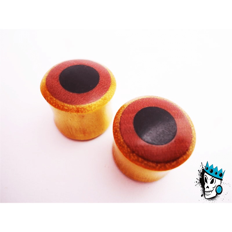 Jackfruit/Saba/Arang Mixed Wood Plugs (5/8 inch) 5/8 inch