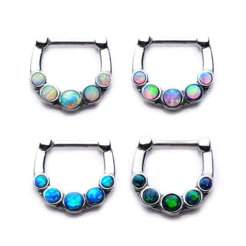 Opal Septum Clicker (16 gauge – 14 gauge) 16 g
