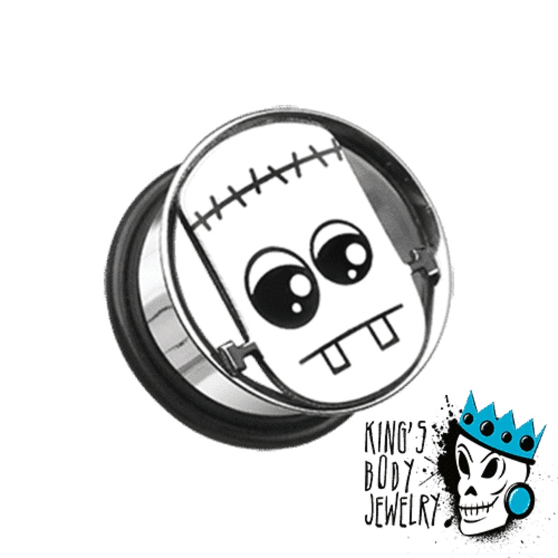 Steel Frankenstein Plugs (2 gauge – 1 inch) 2 g