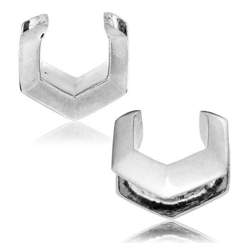 White Brass Hex Spreader PAIR 8mm-25mm 14mm (9/16″) (Pair)