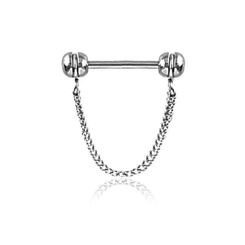 Chain Nipple Dangle 14G 12mm