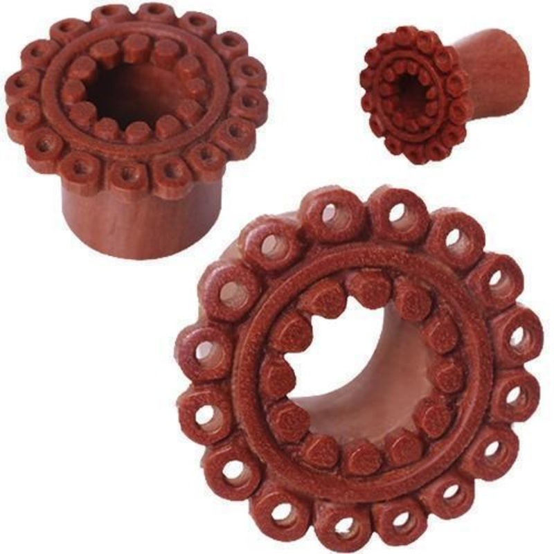 Coco Wood Tunnel PAIR 8mm-22mm 12mm(1/2″) (Pair)