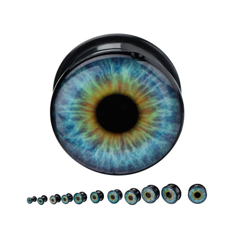 Eyeball Plugs (0 gauge – 1 inch) 0 g