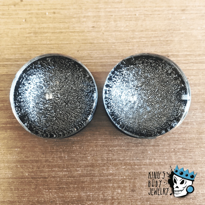 Gorilla Glass Dichroic Diamond Plugs (2 gauge – 1 inch) 2 g