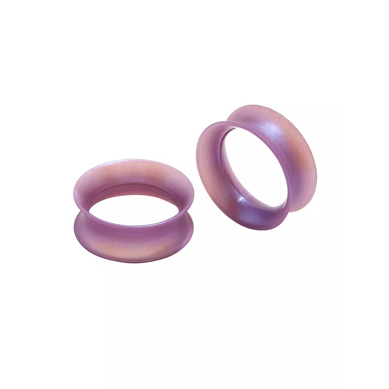 KAOS Misty Lavender Pearl Skin Eyelets- Exclusive Color- (6 gauge – 1 7/8 inch) 6 g