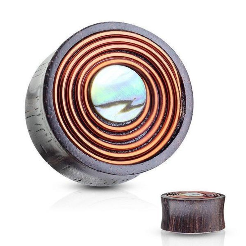 Shell And Copper Plug 00G-1″ 10mm(00G)