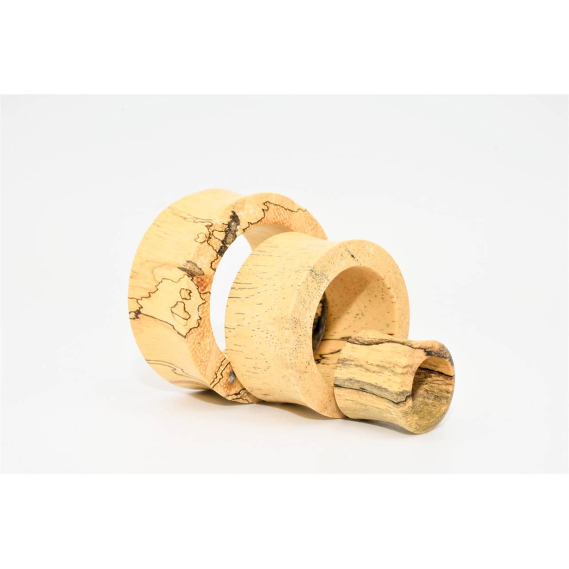 Tamarind Wood Tunnels (8 gauge – 1 1/2 inch) 8 g