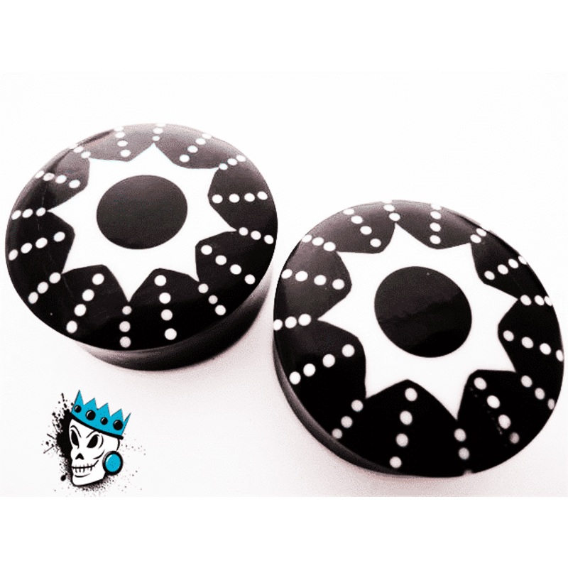 Aztec Sun Horn Plugs (9/16 inch) 9/16 inch