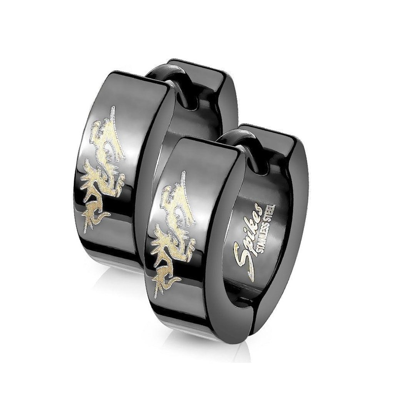 Dragon Huggies Earrings Pair