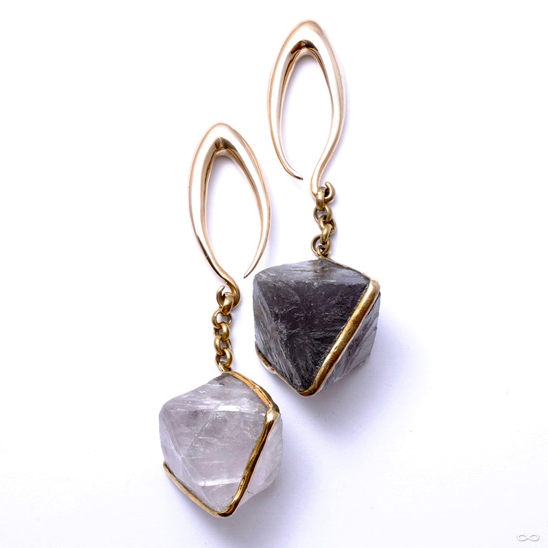 Fluorite Octahedron Dangles from Diablo Organics