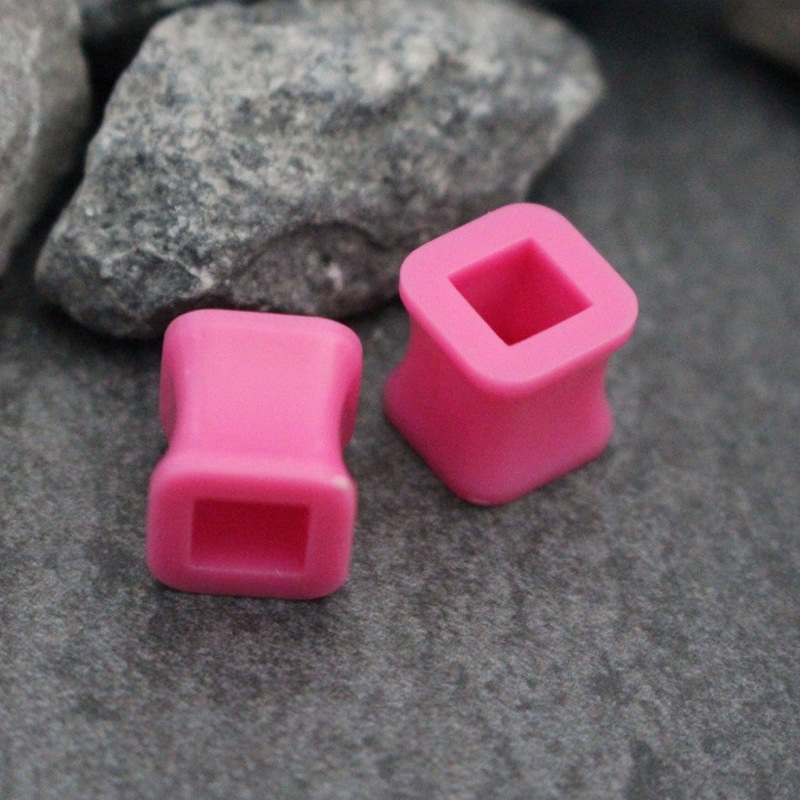 Hot Pink Acrylic Plugs 00G (10mm)