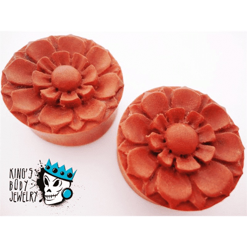 Saba Wood Flower Plugs (7/16 inch – 15/16 inch) 7/16 inch