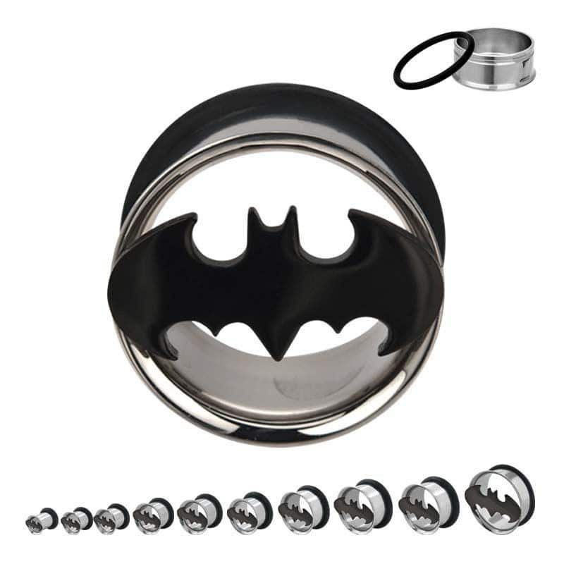 Batman Spotlight Tunnels (7/16 & 9/16 inch) 7/16 inch
